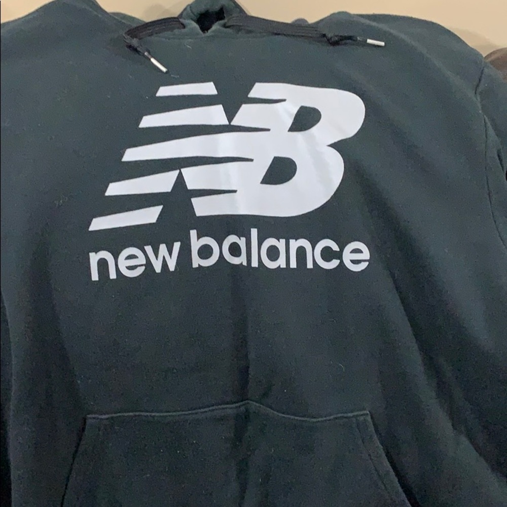 Mens XL New Balance black hoodie